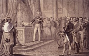 Bourbon Kralı I. Ferdinand veya Napoli Kralı IV. by Unknown artist