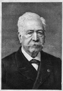 Ferdinand de Lesseps (1805-1894), Fransız diplomat ve yönetici. by Unknown artist