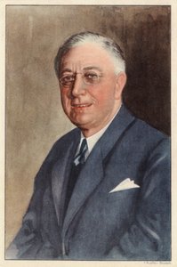 Franklin D Roosevelt (illüstrasyon) by Unknown artist