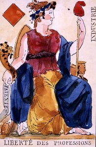Meslek Özgürlüğü - Devrimci Oyun Kartı by Unknown artist
