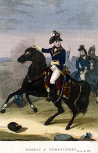 General Jean Victor (Jean-Victor) Moreau, 3 Aralık'ta Hohenlinden'de by Unknown artist