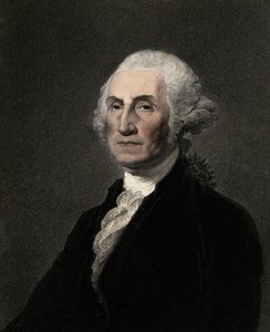 George Washington 1732-1799 - gravür - 19. yüzyıl by Unknown artist