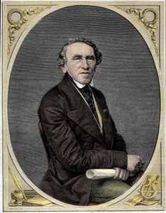 Giacomo Meyerbeer (1791-1864), Alman besteci. by Unknown artist
