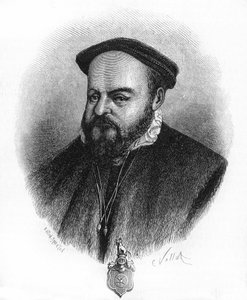Gotz von Berlichingen veya Gottfried von Berlichingen, dit Gotz with the Iron Hand, İngilizce Gotz “” Main de Fer”” Alman Şövalyesi (1480 - 1562). by Unknown artist