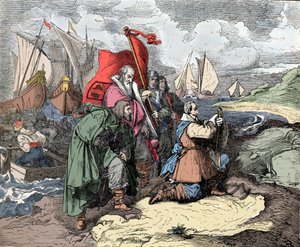 Büyük veya Kuzey Aslanı olarak bilinen Gustave II Adolphe by Unknown artist