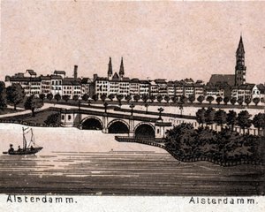 Hamburg (Hamburg), Almanya: Alsterdamm