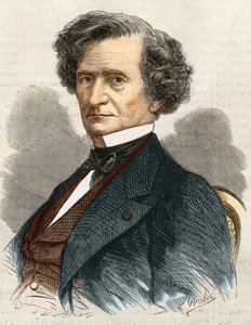 Hector Louis Berlioz Fransız besteci (1803-1869). by Unknown artist