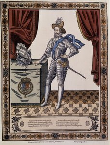 Henry IV (1553 - 1610), 1600 civarında Fransa Kralı. by Unknown artist