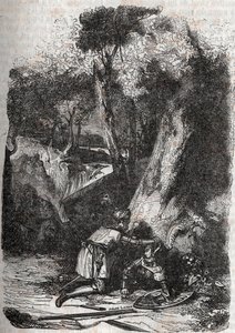 Hermonides, Zerbin tarafından devrildi ve kurtarıldı - 1851, Ludovico Ariosto