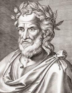 Homer. Vesika. by Unknown artist