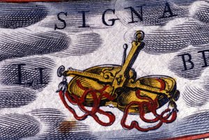 Burç: Zodyak işareti, Terazi. 16. yüzyıl gravürü. by Unknown artist