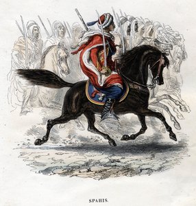 Atlı Spahiler. 1844