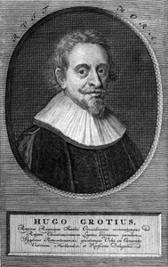 Hugo Grotius (1583-1645) (Huig de Groot), Hollandalı avukat ve diplomat. by Unknown artist