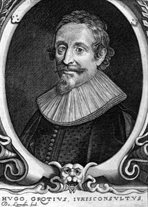 Hugo Grotius (1583-1645) (Huig de Groot), Hollandalı avukat ve diplomat. by Unknown artist