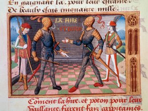 Yüz Yıl Savaşı: “Etienne de Vignoles veya Vignolles dit La Hire (Lahire) (1390-1443) ve Jean Poton, Xaintrailles (veya Saintrailles) efendisi (v. 1400 ila 1461), Joan of Arc