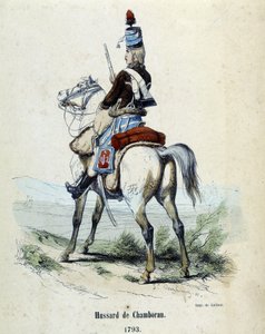 Hussard de Chamboran, 1793