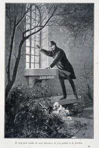 Dün gece gittim ve pencereyi kaşıdım, Conan Doyle
