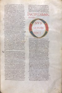 Incipit Habakkuk Propha. Peygamber Habakkuk