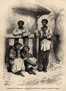 Mompox (Kolombiya) şehrinin sokaklarında Magdalena