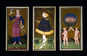 İtalyan tarotları. Bonifacio Bembo tarafından Brera Tarotu by Unknown artist