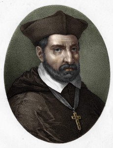 Jacques Amyot (1513-1593), Fransız hümanist, yazar ve Auxerre piskoposu. by Unknown artist