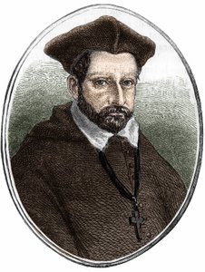 Jacques Amyot (1513-1593), Fransız hümanist, yazar ve Auxerre piskoposu. by Unknown artist