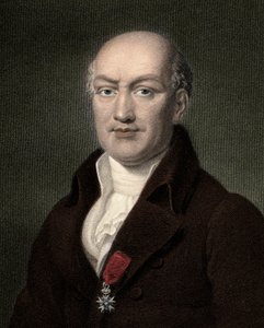 Jean Baptiste (Jean-Baptiste) Joseph Delambre 1749-1822 - gravür - 19. yüzyıl by Unknown artist
