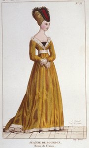 Jeanne de Bourbon (1338-1378). 1364