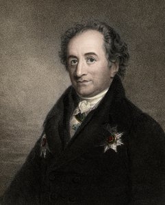 Johann Wolfgang Goethe 1749-1832 - gravür - 19. yüzyıl by Unknown artist