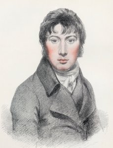 John Constable (renkli lito) by Unknown artist