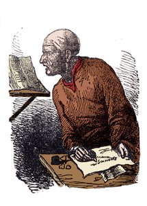 John Duns Scotus (1265? -1308), Jean Duns Scott veya Jean Duns Scot, Fransisken filozofu olarak da adlandırır. by Unknown artist