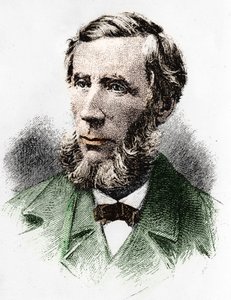 John Tyndall (1820-1893), İrlandalı fizikçi. by Unknown artist