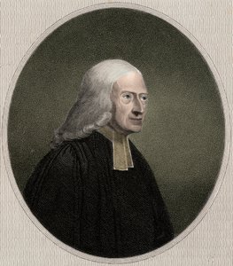 John Wesley 1703-1791 - gravür - 19. yüzyıl by Unknown artist