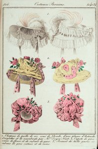 Bayanlar ve moda dergisi, Paris kostümleri by Unknown artist
