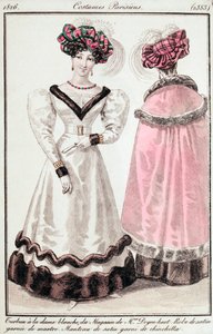Bayanlar ve moda dergisi, Paris kostümleri by Unknown artist