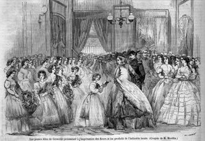 İmparator III. Napolyon (1808-1873) ve eşi Eugenie de Montijo