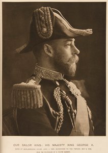 Kral V. George, 1903 civarı by Unknown Artist