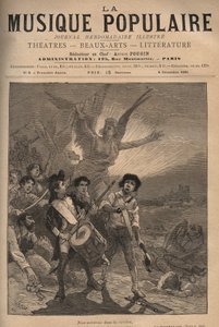 Üçüncü Cumhuriyet döneminde milli marş haline gelen La Marseillaise (14 Şubat) by Unknown artist