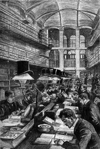 Paris Hukuk Fakültesi Cujas Kütüphanesi, “La jeunesse” gazetesinde gravür by Unknown artist