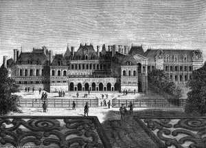 Eski Palais Cardinal, şimdi Paris