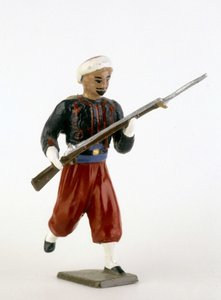 Kurşun asker: Zouave. by Unknown artist