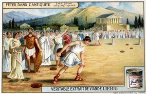 19. yüzyılın sonundan Liebig kromolitografisi. by Unknown artist