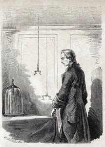 Luigi Galvani, paratoner elektriği ile kurbağa kasılmalarına neden oluyor - LUIGI GALVANI (1737-1798) İtalyan doktor ve fizikçi. Thundercloud