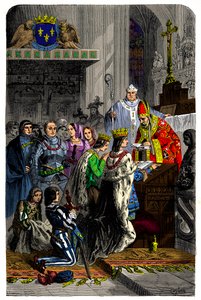 Charles VIII (1470-1498) ve Anne of Bretagne (1477-1514) arasında 13 Aralık 1491