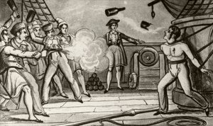 Kaptan Skinner Katliamı by Unknown artist