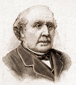 1895 yılında Akademi Française üyeleri: Albert, Broglie Dükü (1821-1901), Fransız tarihçi ve politikacı portresi. by Unknown artist