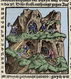 15. yüzyılda madenler. Johann Stumpff