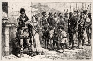 Bu üzücü gösteriye taşındı, Theodechilde veya Thichilde (Thierry I