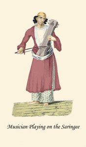Saringee Çalan Müzisyen by Unknown Artist