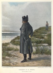St. Helena'da Napolyon by Unknown artist